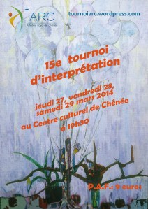 Affiche tournoi 2014